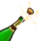 Bottle With Popping Cork emoji on Emojidex